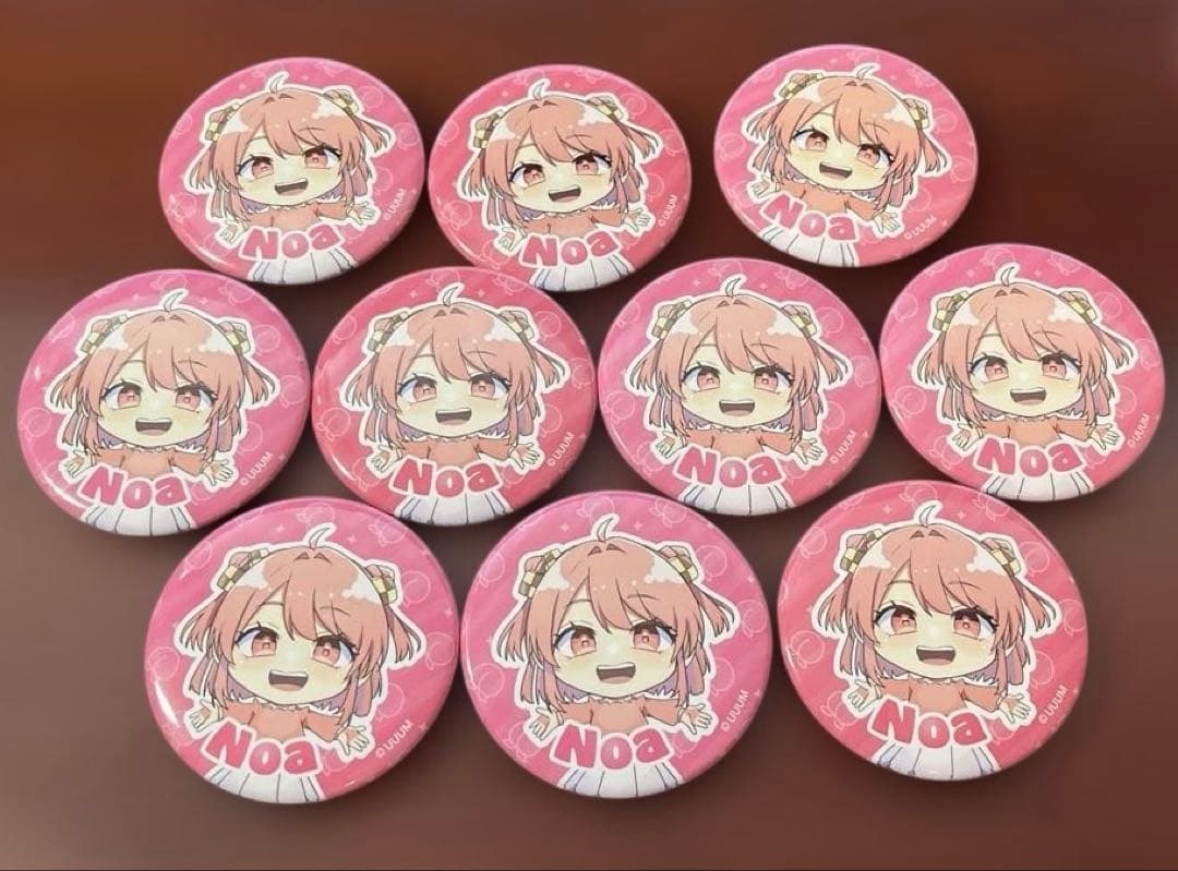 カラフルピーチ　からぴち　のあ　新ビジュ　缶バッジ　(18)