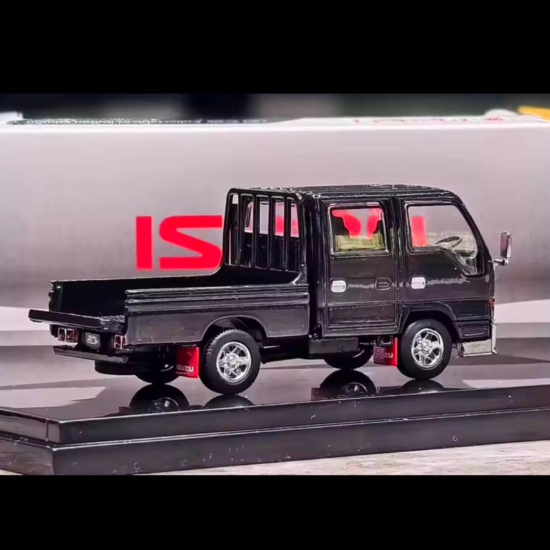 単品値引き不可！model1、1/64イスズダブルキャブトラック　500台限定