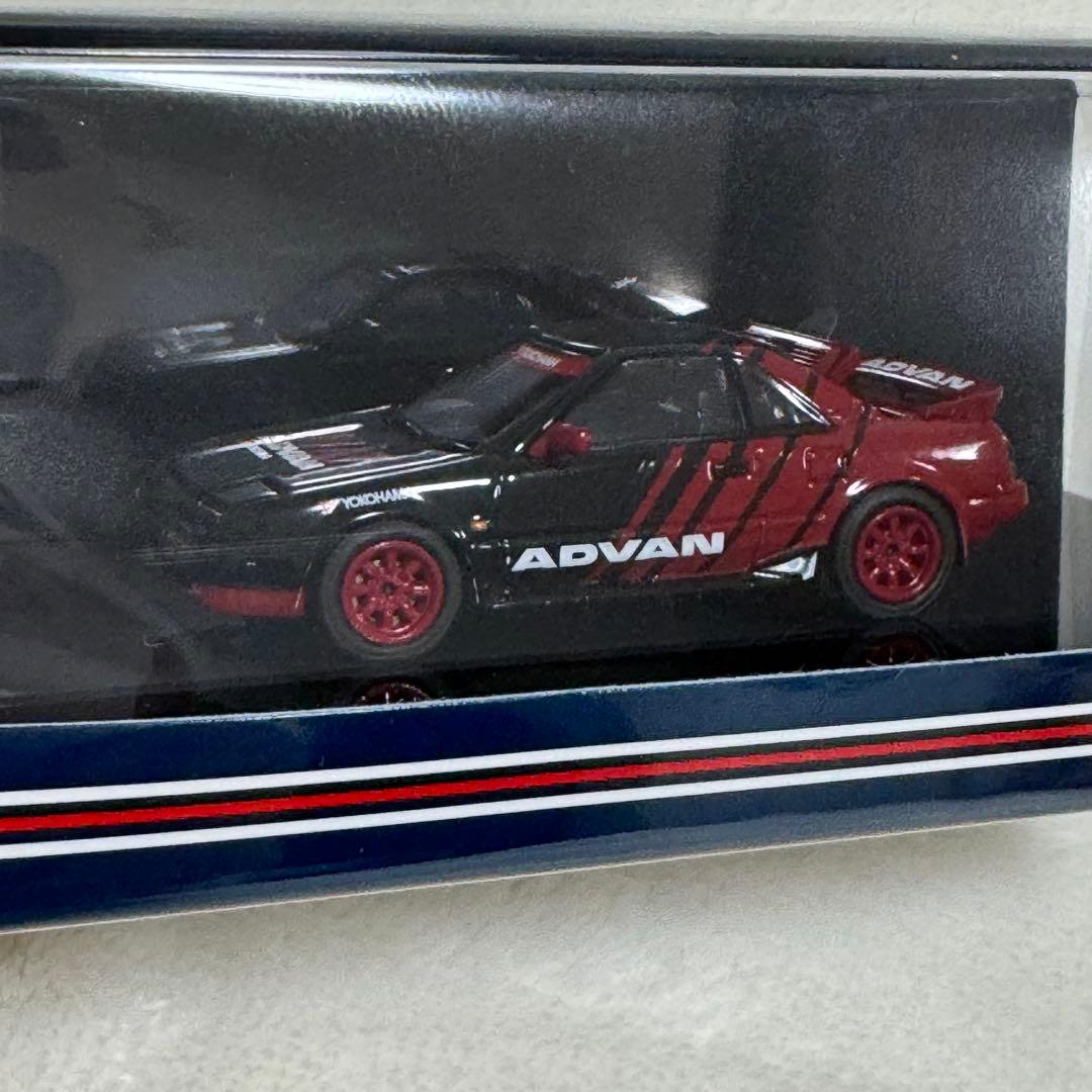ホビージャパン1/64 トヨタ スープラ・MR2 ヨコハマ アドバン 2台セット