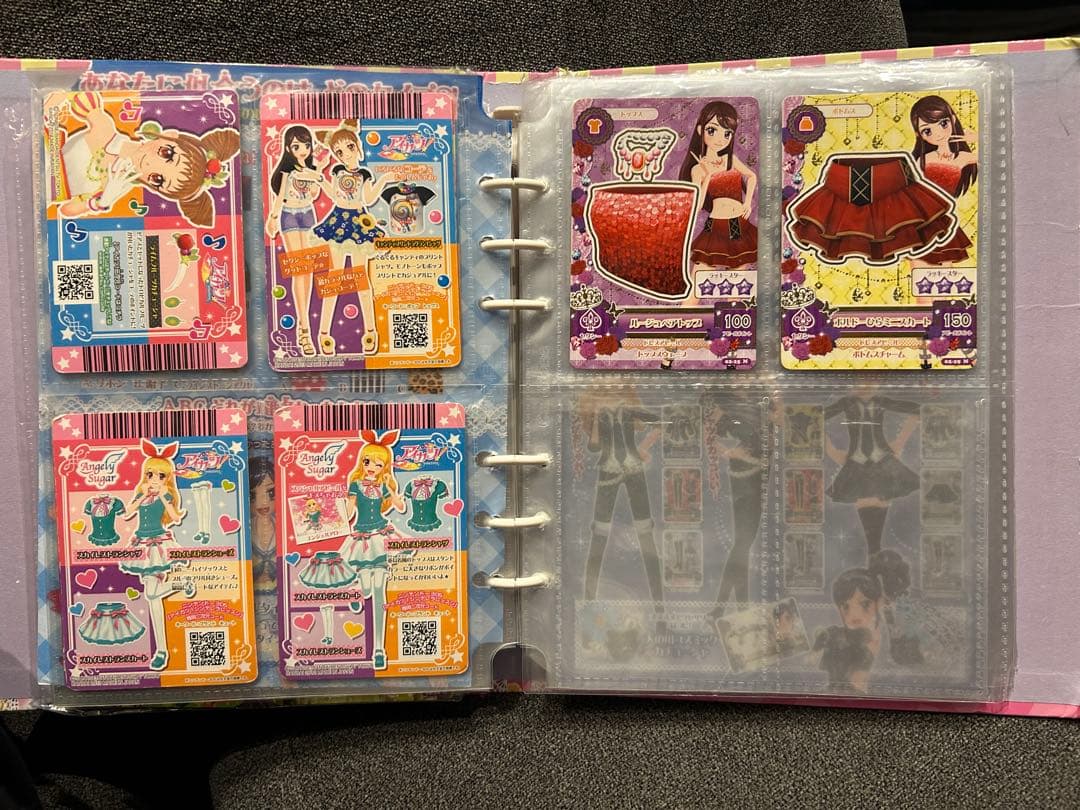 アイカツカード プレミアム ノーマル 約100枚 バインダー込 まとめ売り