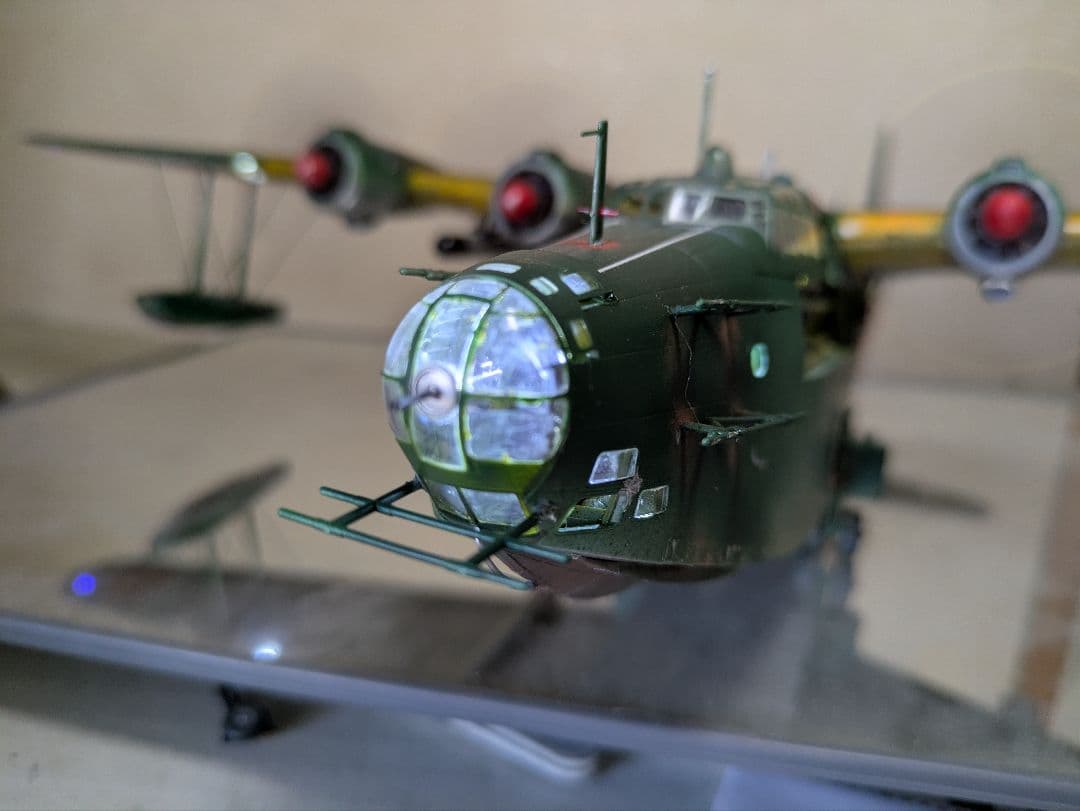 ハセガワ1/72完成品『二式大艇12型』