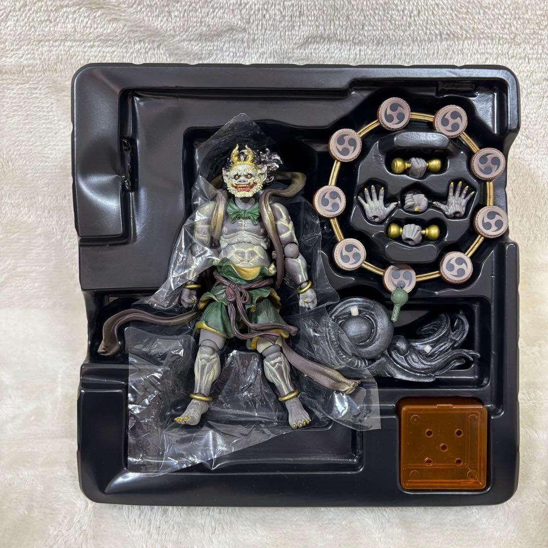 【美品】海洋堂 リボルテックタケヤ 雷神 竹谷隆之 可動仏像