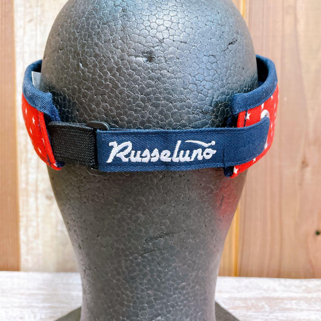 Russeluno ラッセルノ クレイジーパターン 総柄 サンバイザー