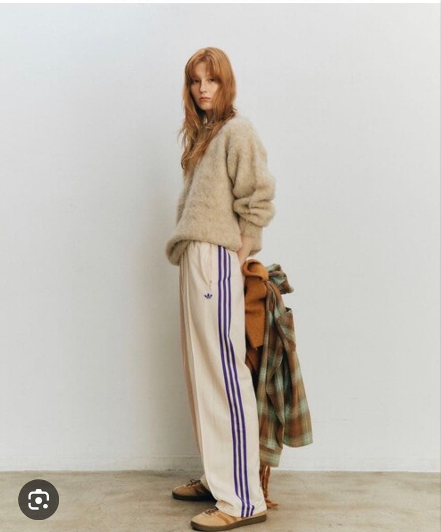 adidas × FREAK’S STORE 別注 トラックパンツS
