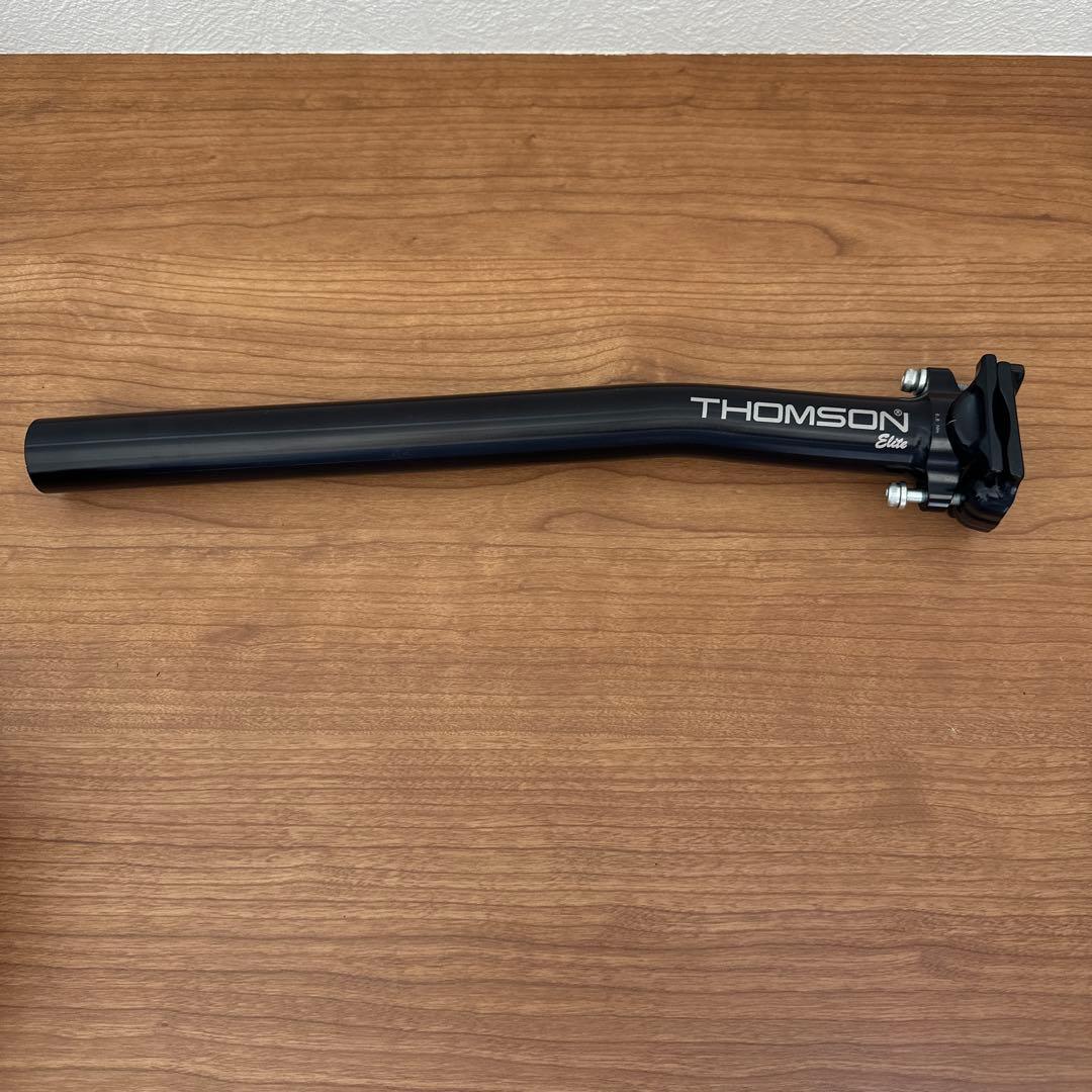 【美品】THOMSON SP-E101-SB シートポスト 27.2x330mm