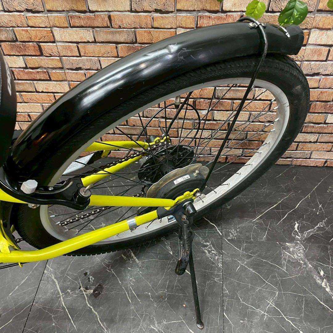 【119】子供用自転車 子供車 DRIDE イエロー 24×1.95インチ