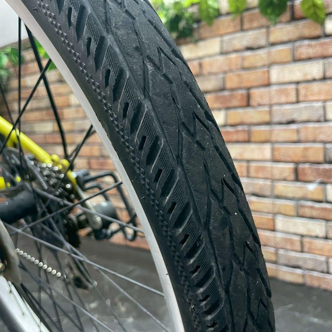 【119】子供用自転車 子供車 DRIDE イエロー 24×1.95インチ