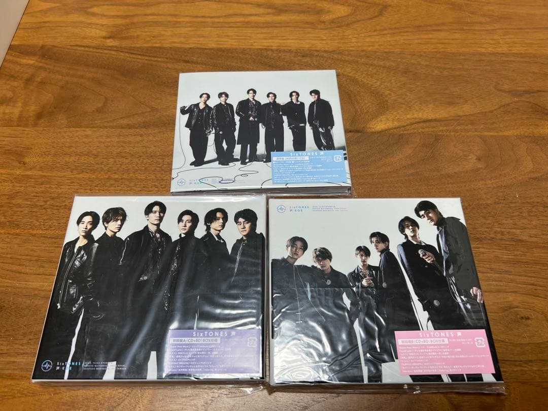 全てほぼ未使用❗️SixTONES CD・DVDセット多数