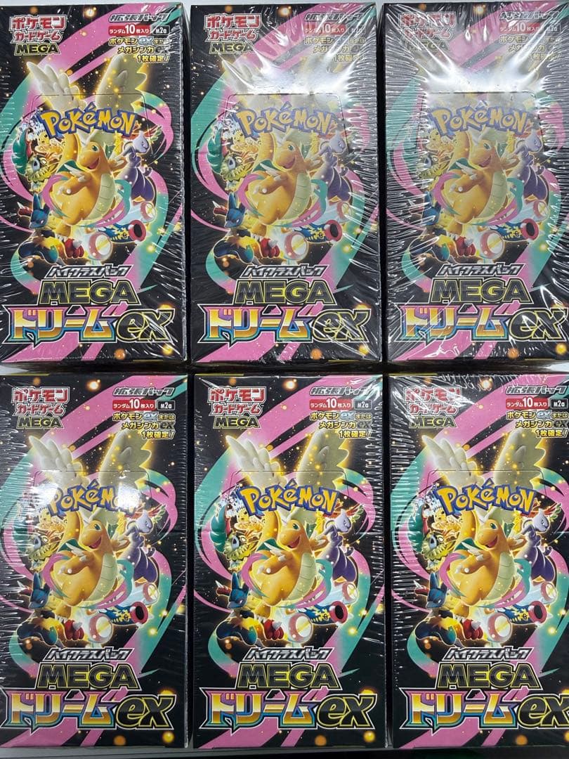 ポケカ　ドリームex ×6 新品未開封