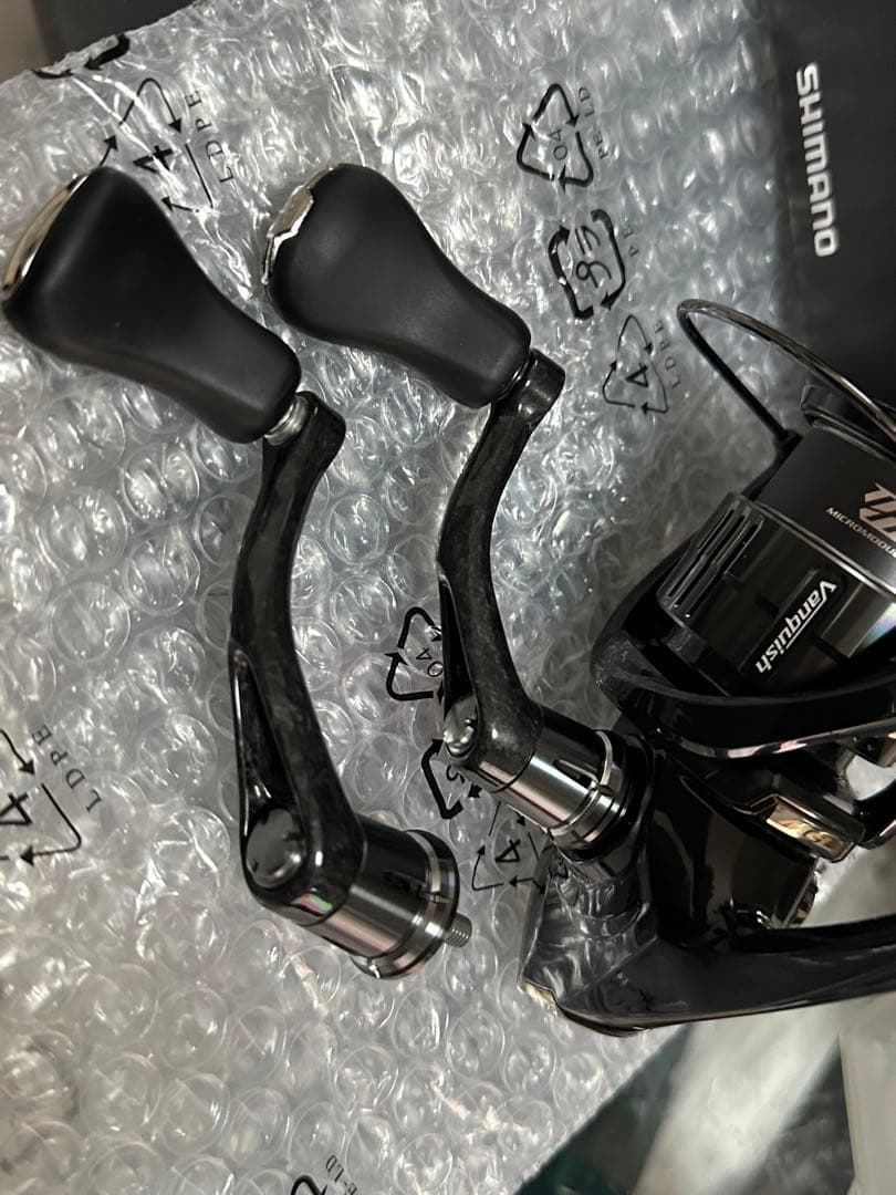 シマノ 19ヴァンキッシュ C2500SXG 極美品　ハンドル45ミリ50ミリ