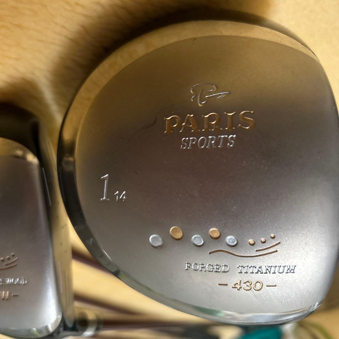 PARIS SPORTS レディースクラブセット 7本セット 中古