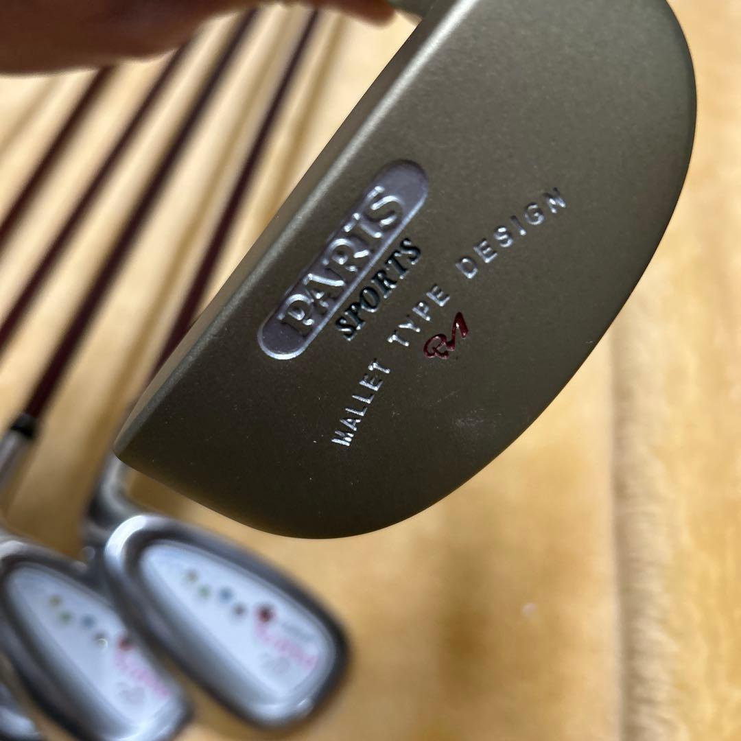 PARIS SPORTS レディースクラブセット 7本セット 中古