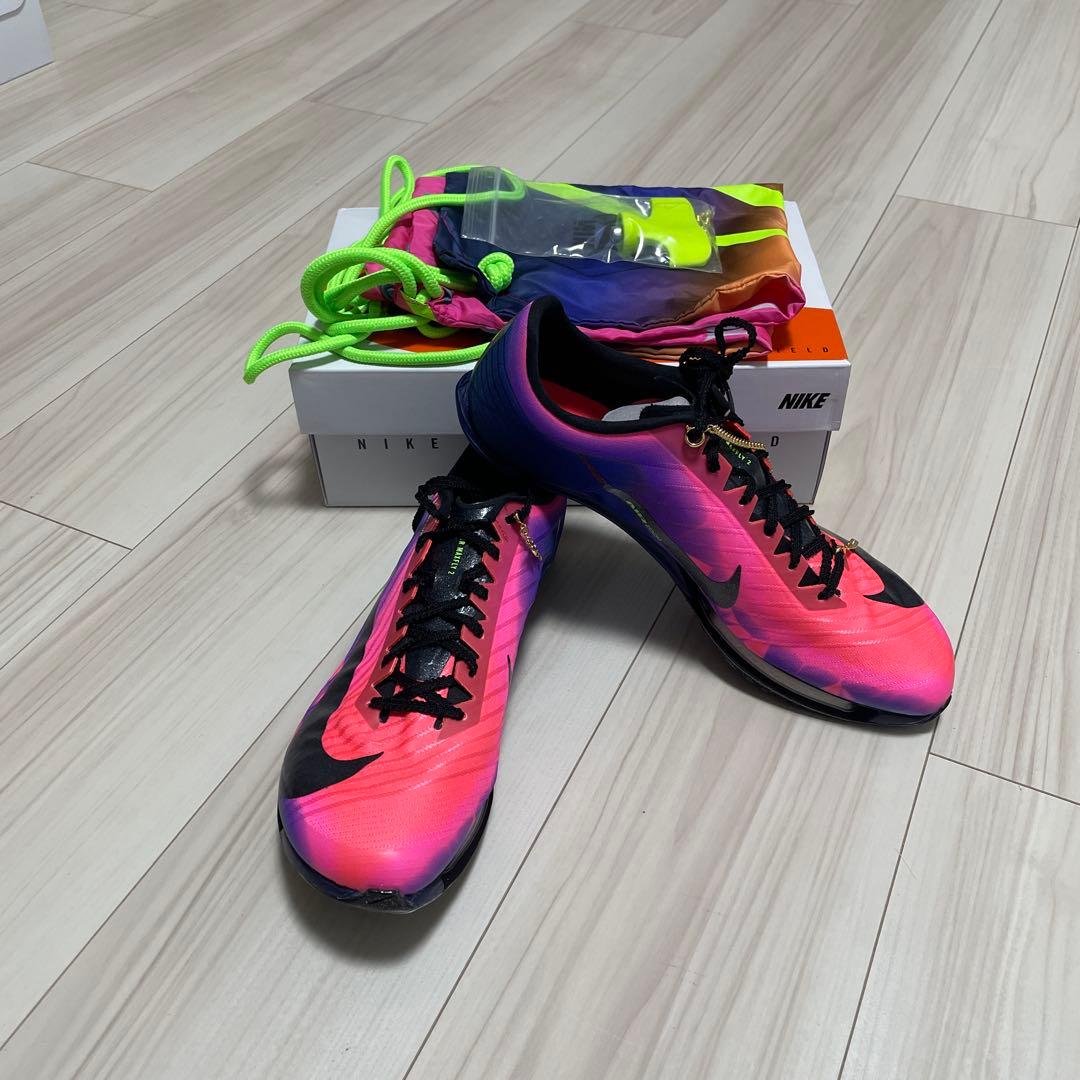 【準新品未使用】陸上 スパイク NIKE マックスフライ2 27.5