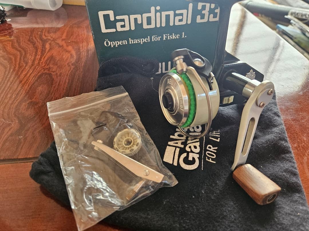 【希少】Abu Garcia Cardinal 33 ハンドル付き