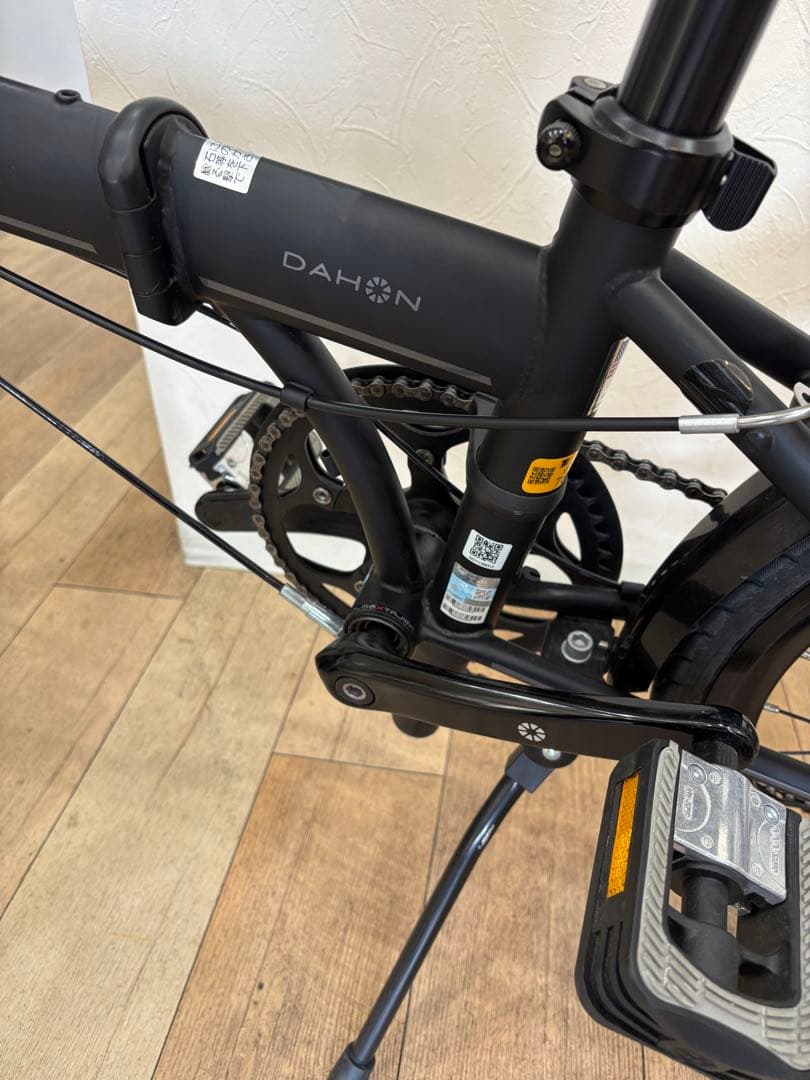 直接引き渡しDAHONスピードファルコ折りたたみ自転車 ブラック