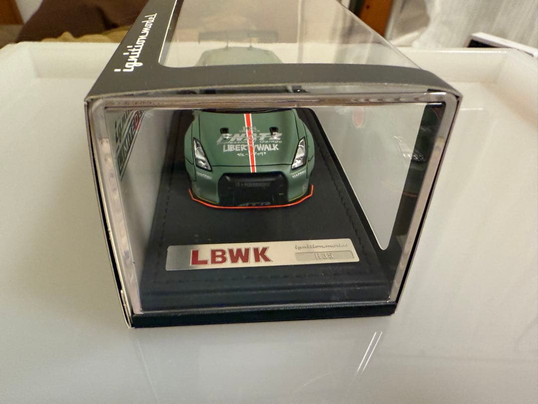 ミニカー ignition model LBWK R35 GT-R 1/43