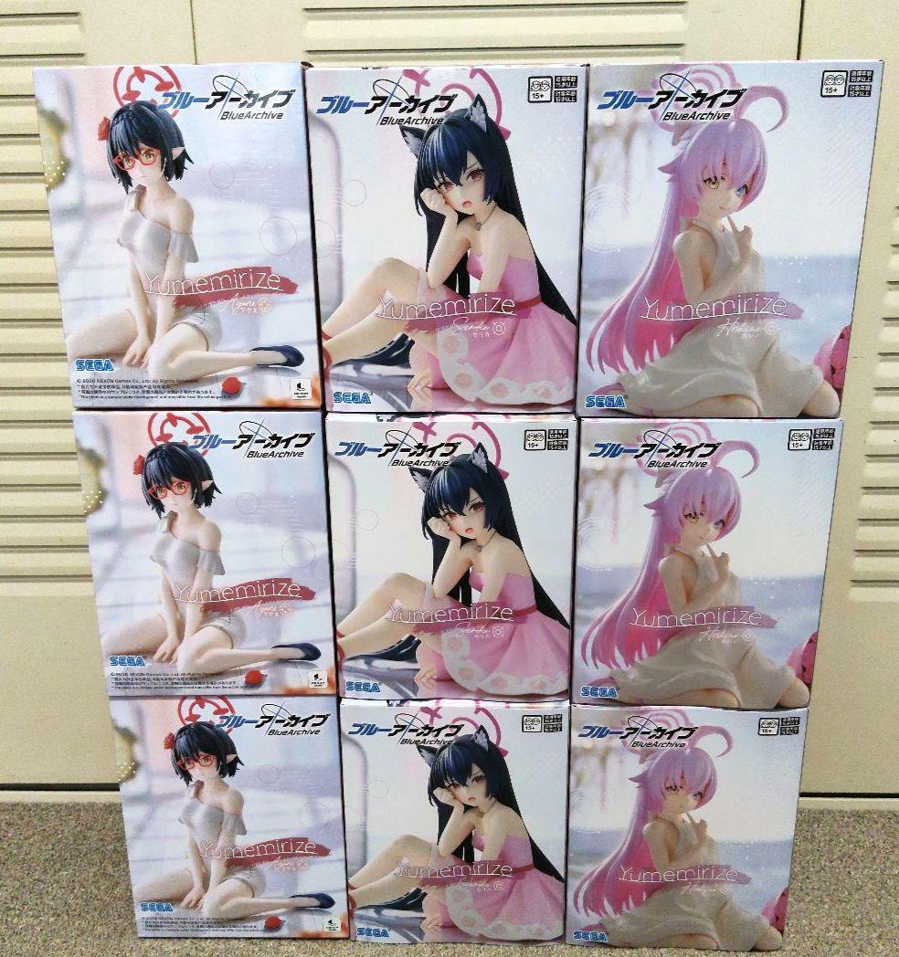 ブルーアーカイブ Yumemirize 9個セット　アヤネ　ホシノ　セリカ