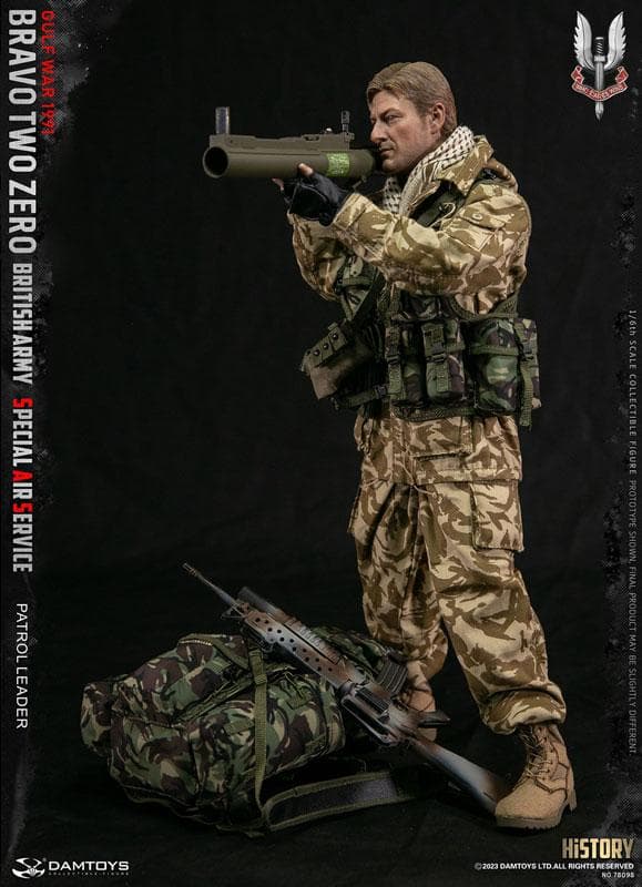 イギリス陸軍特殊空挺部隊(SAS)パトロールリーダー Gulf War 1991