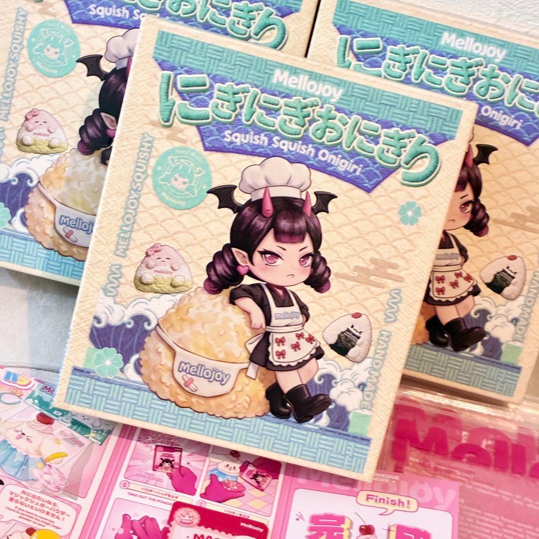 mellojoy 未開封3箱 にぎにぎおにぎり スクイーズ メロジョイ