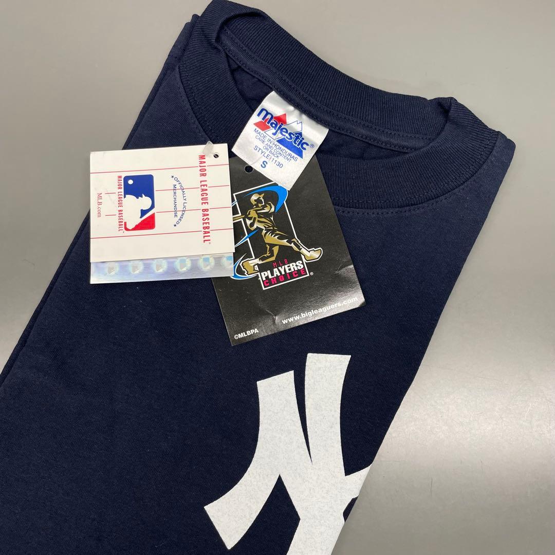 新品‼️マジェスティック ヤンキース 半袖Tシャツ NYヤンキース　松井秀喜　S