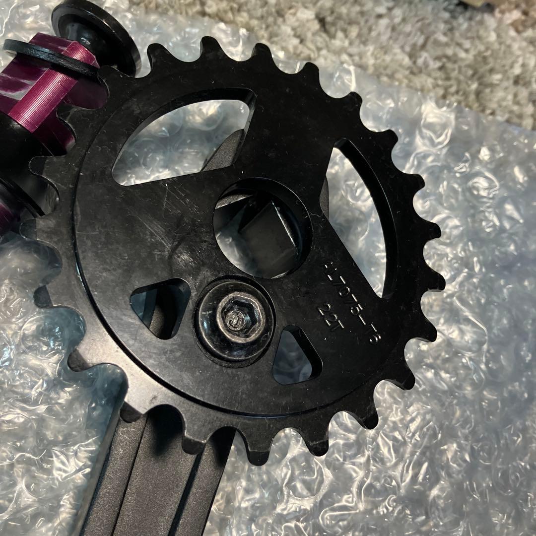 BMX ARESTIC クランクセット 150mm スプロケット22T付き