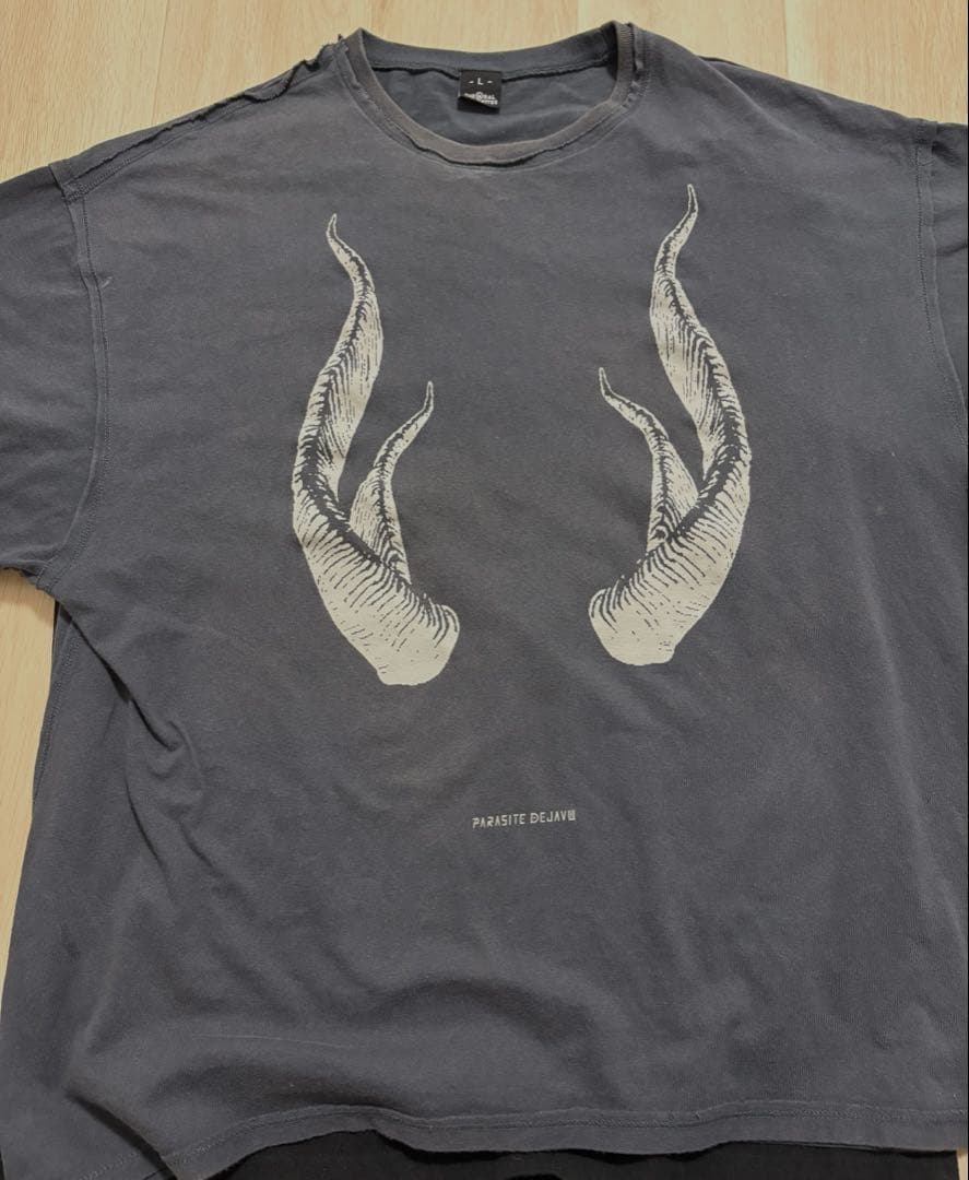 PD'24×SIVA MUZE ラビリンス　ビッグシルエットTシャツ/ オーラル
