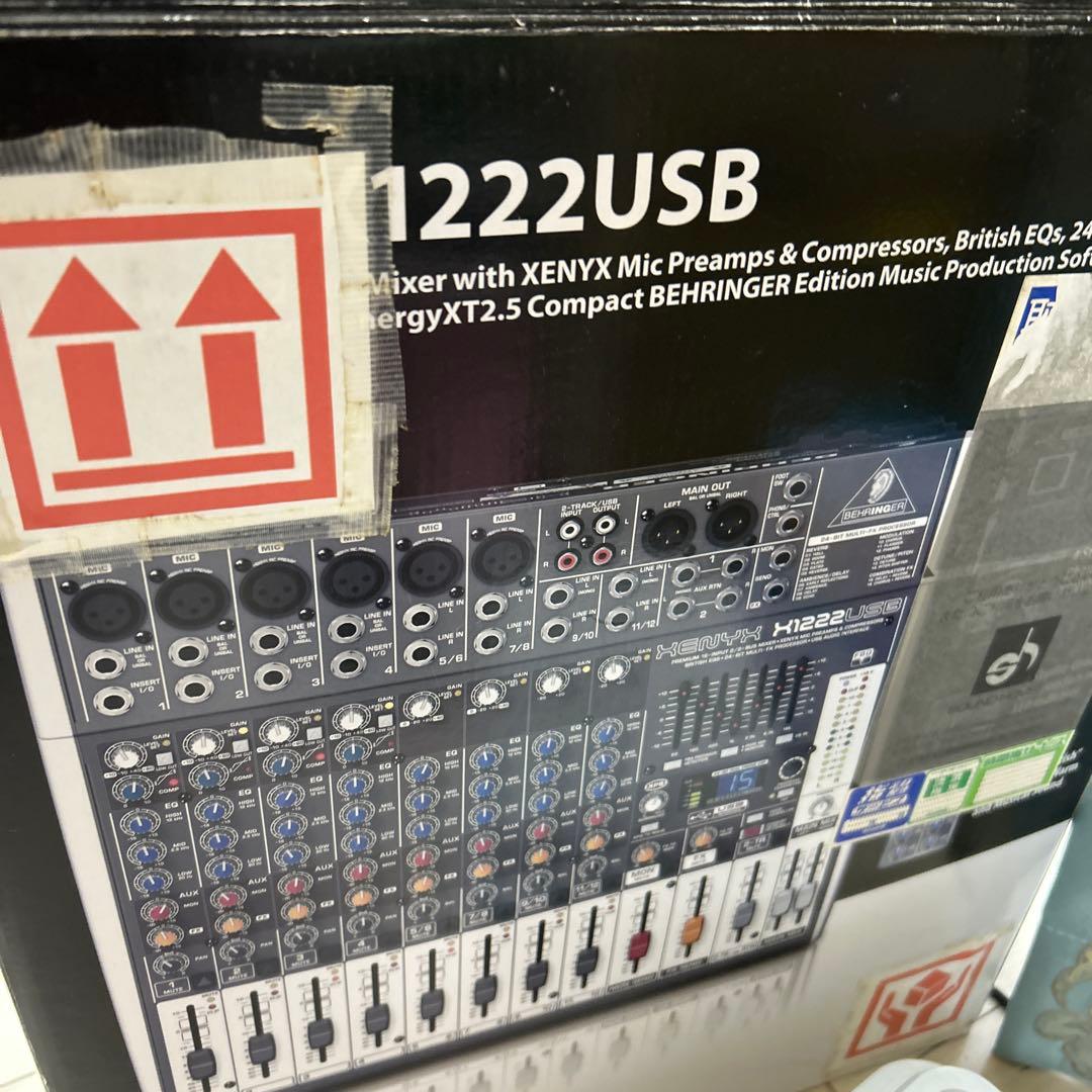 XENYX X1222USB ミキサー 16チャンネル