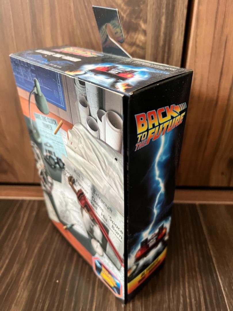 【新品未開封】バックトゥザフューチャー　ドク ブラウン (1955）　NECA
