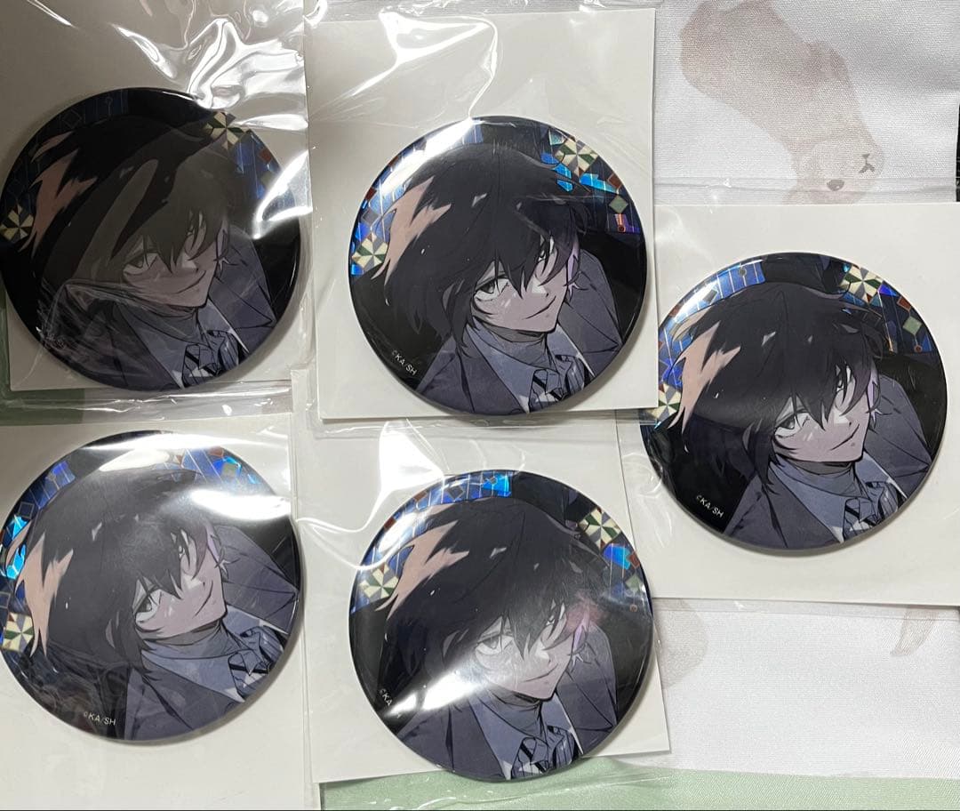 文豪ストレイドッグス　太宰治　缶バッジ　アニメイト　コミケ　アクブロ