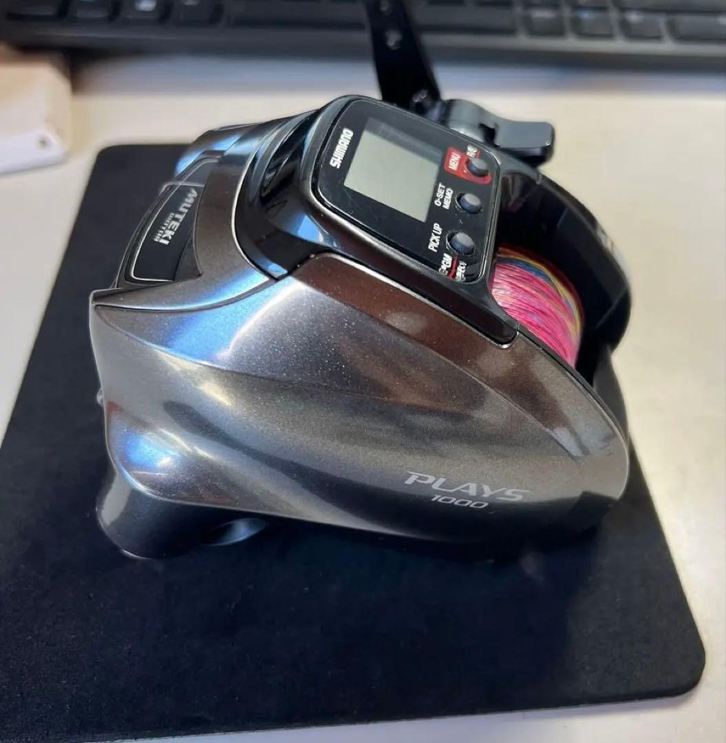 SHIMANO 電動リール デジタル表示　play 1000 美品