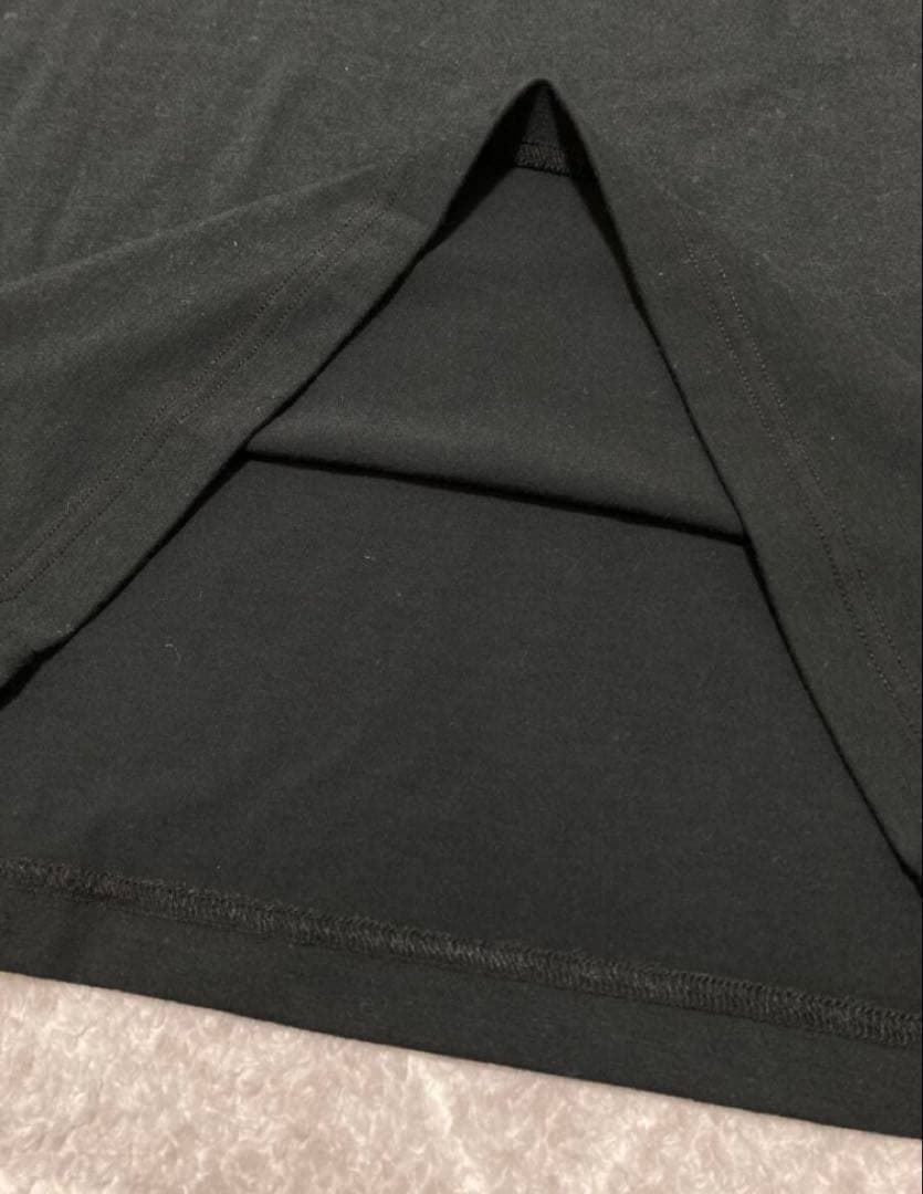 新品 パーリーゲイツ ジャックバニー 裏毛ストレッチ カットソー(6)LL/黒