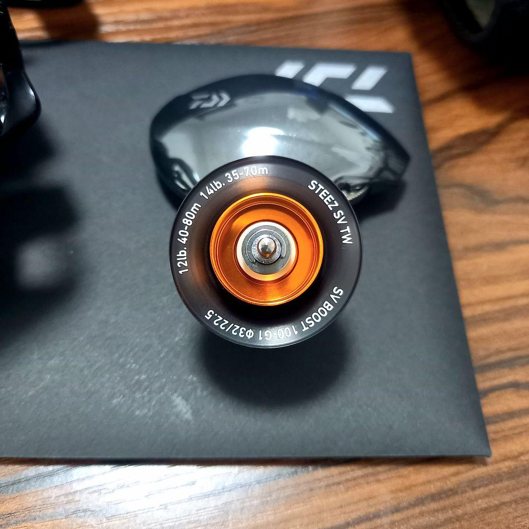ダイワ、24スティーズ SV TW 100XHL、24STEEZ、左巻き【中古】