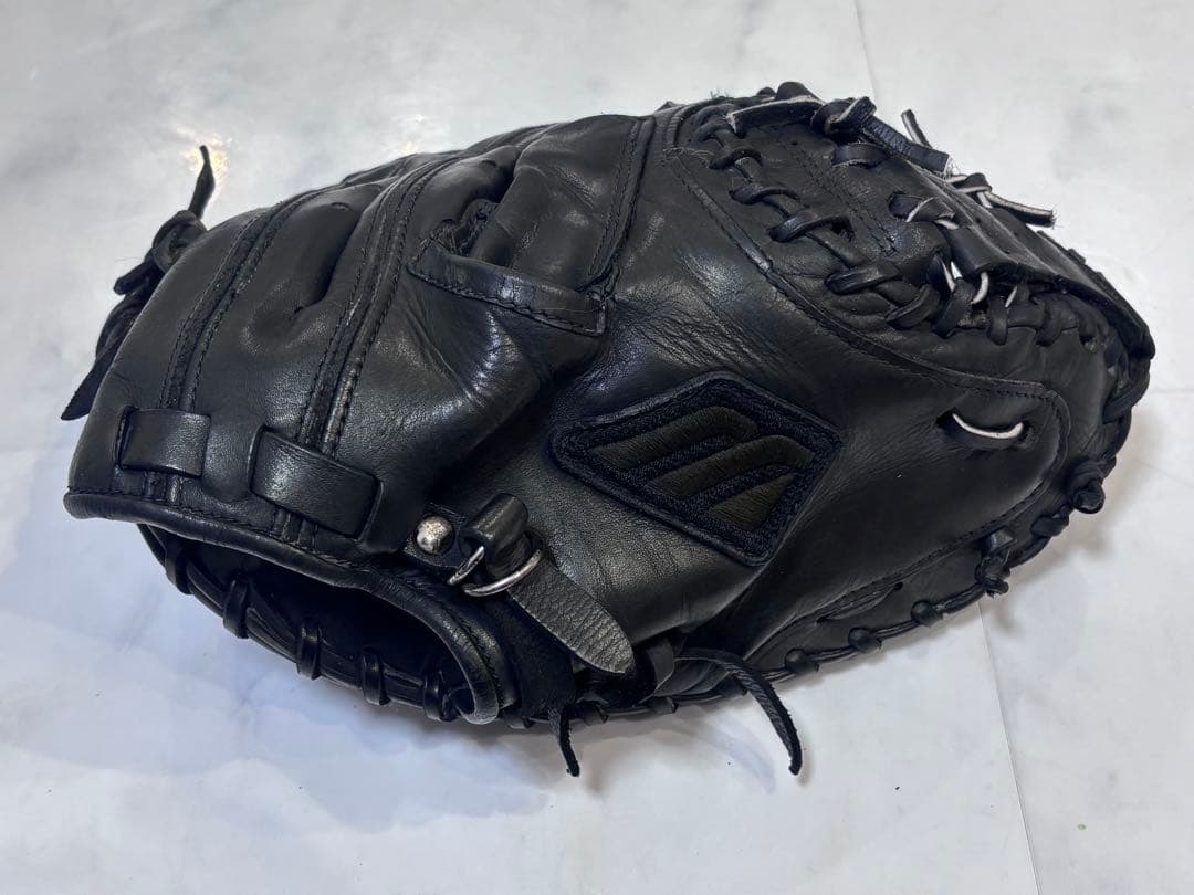 【即戦力】ミズノ 軟式用 キャッチャーミット ブラック MIZUNO