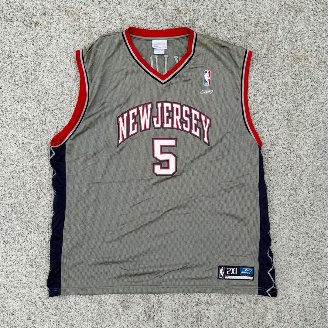 90s new jersey nba バスケユニフォーム　kidd 5 nike