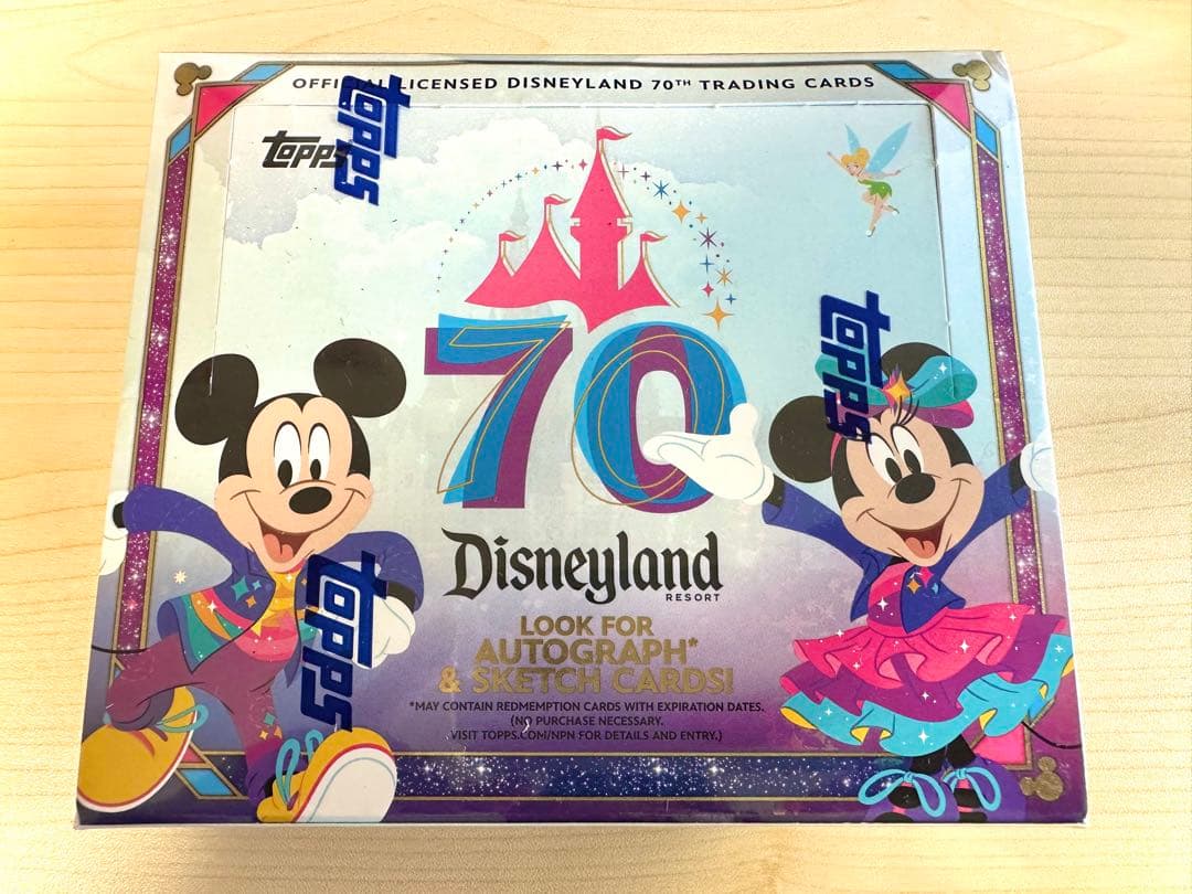 Topps Disneyland 70th ディズニーランド 70周年 トップス