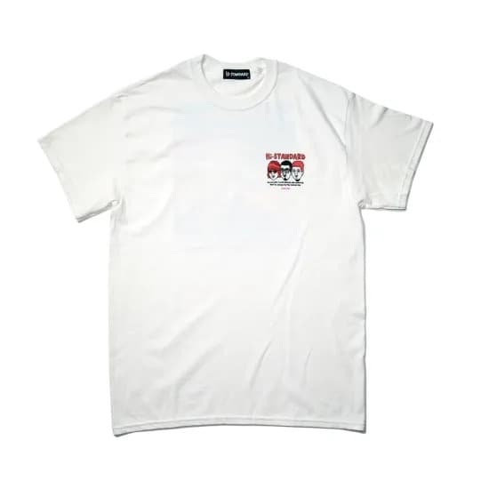 新品 XXL Hi-STANDARD TM paint TEE WHITE