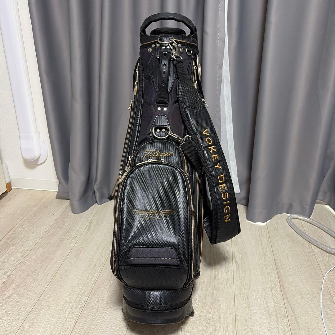 ま*ん様 Vokey Design スタンド式ゴルフバッグ ブラック