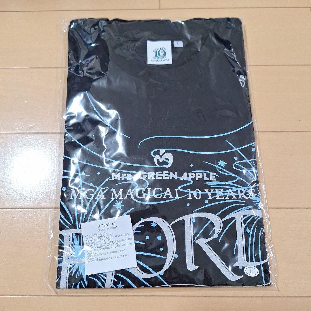 新品　未開封　ミセス　フィヨルド　グリッターロゴ　Tシャツ　L