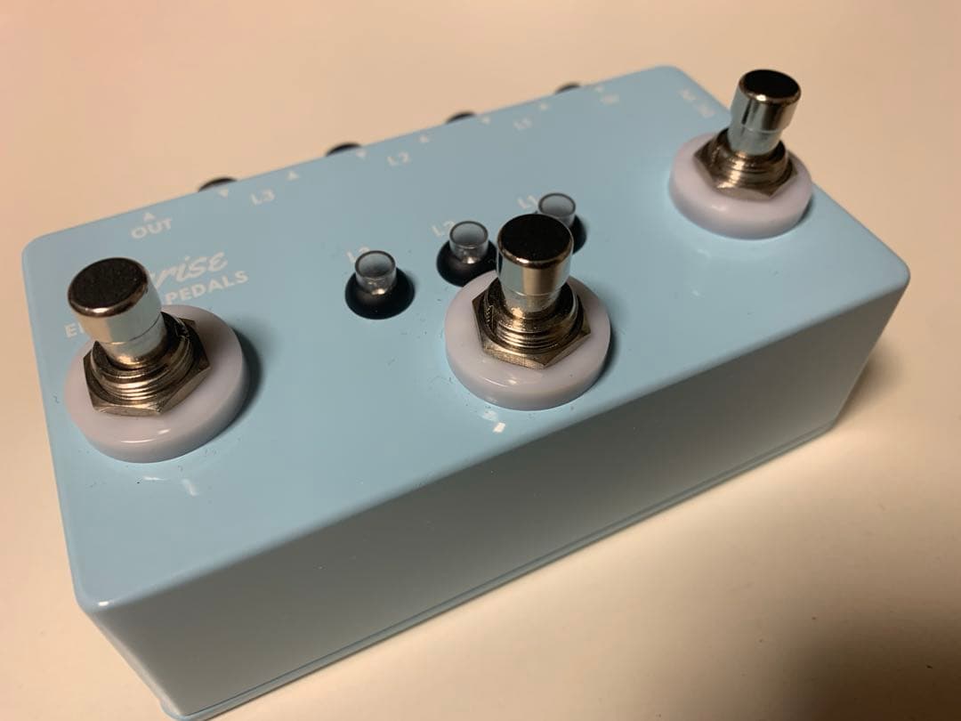 Sunrise Effects Pedals Polaris 3chスイッチャー