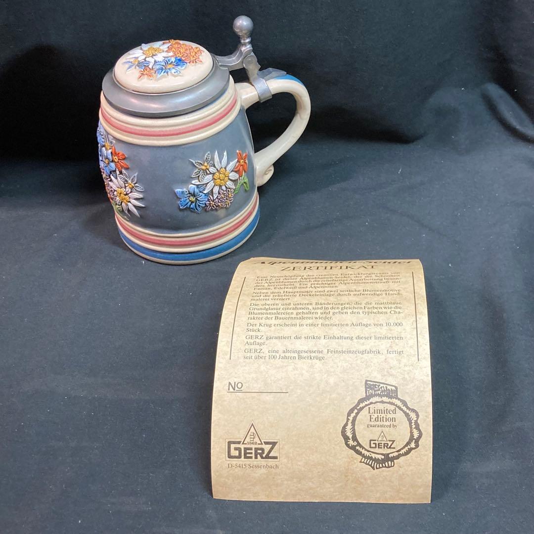 【美品】ゲルツ ビアマグ ビールジョッキ 3334/10000 限定モデル