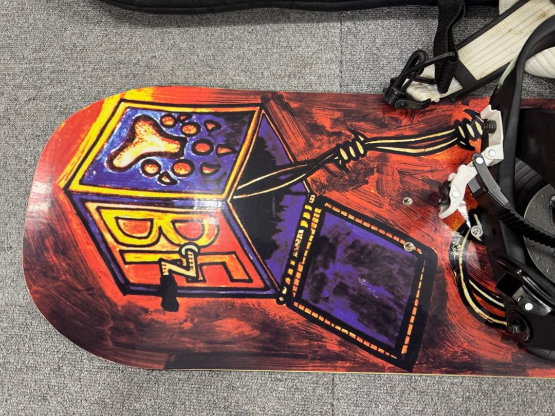 レア スノーボード BARFOOT ビンテージ 約140cm
