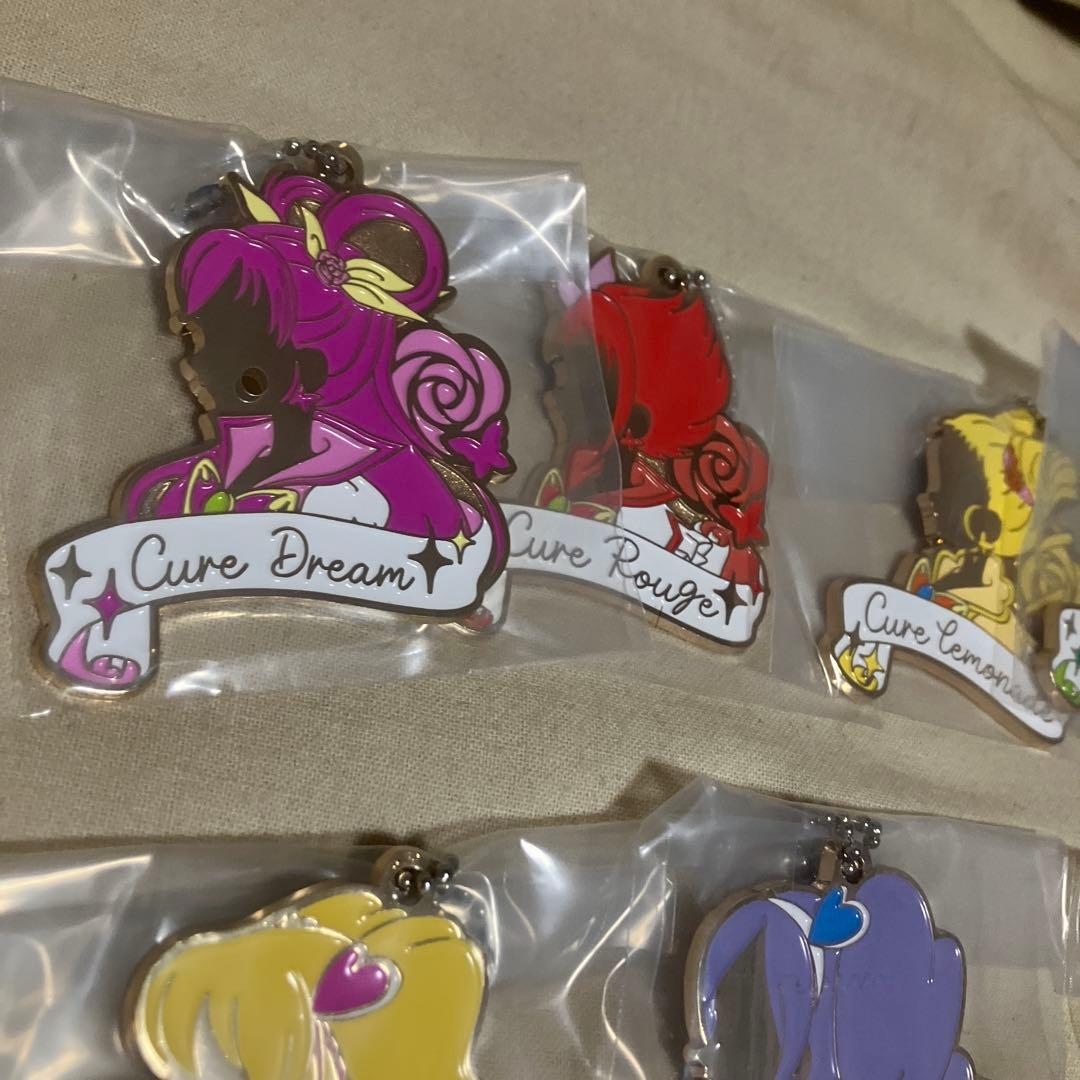 プリキュア 一番くじ F賞 シルエットメタルチャーム