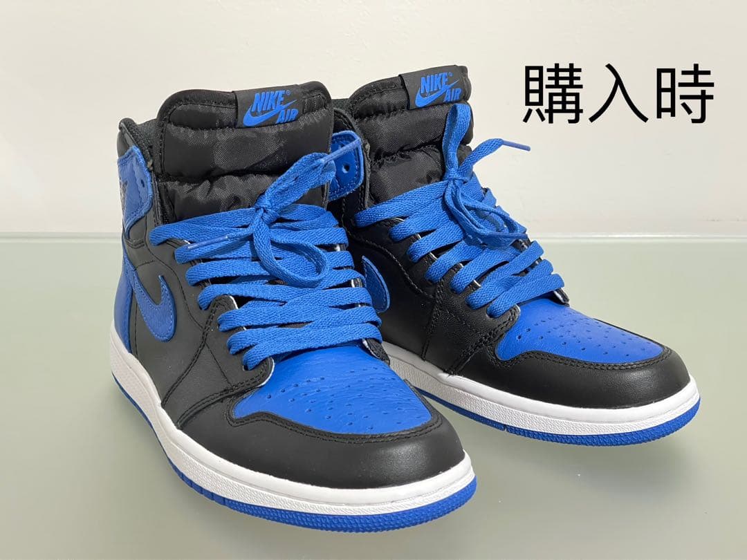 Nike Air Jordan 1 Retro  Blueハイ25.5
