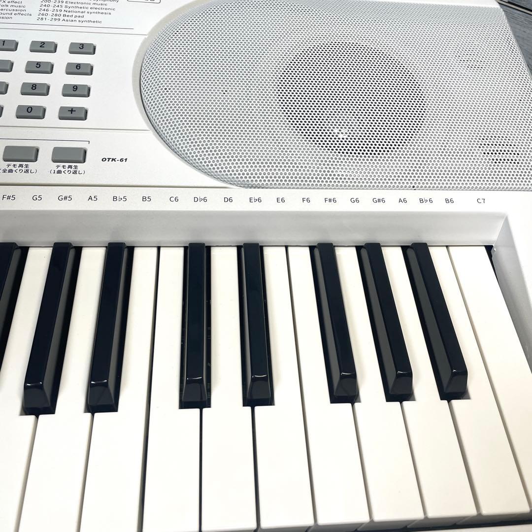 【美品】ONETONE ワントーン 電子キーボード 61鍵盤 OTK-61