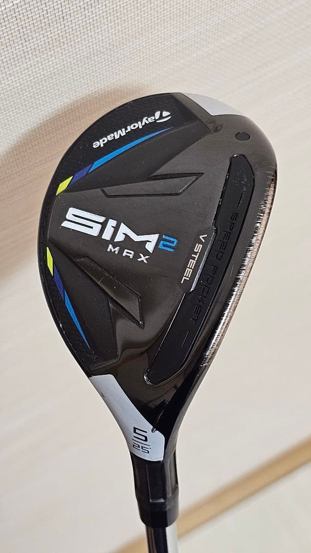 【極美品グリップ】SIM2 MAX レスキュー U5 25° KBS MCC