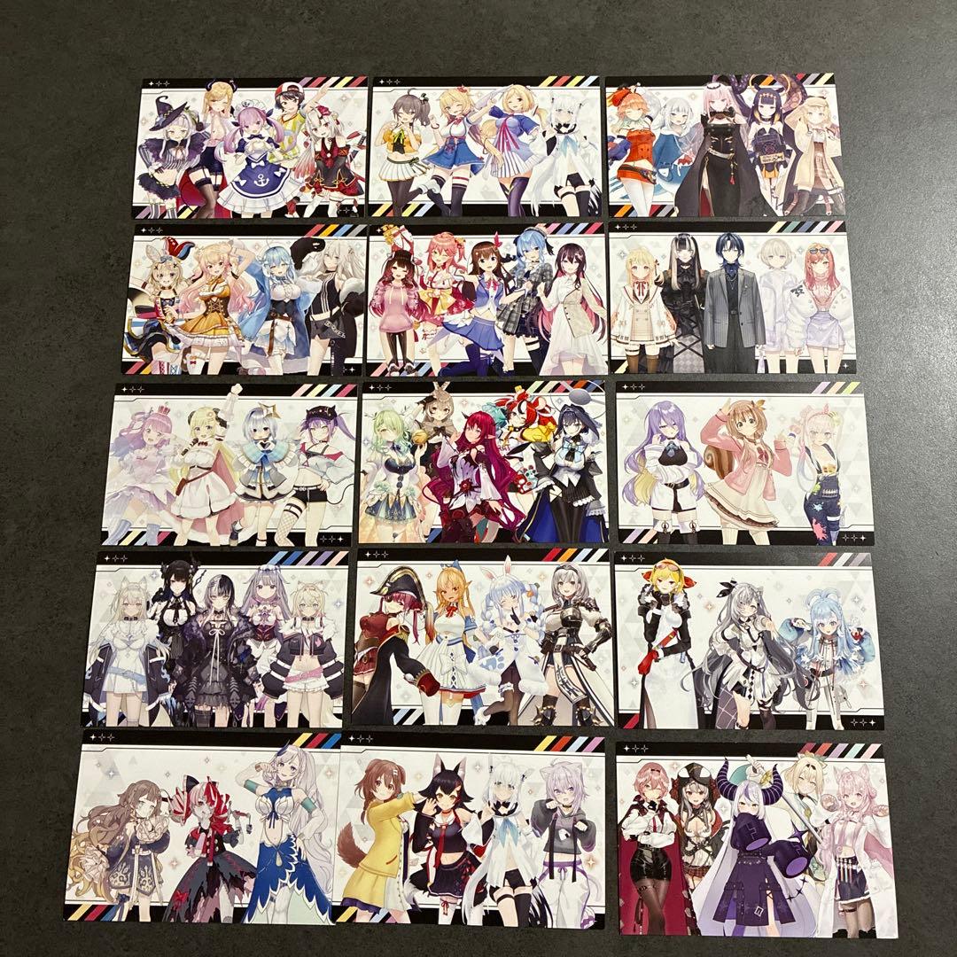 ホロライブ　コトブキヤ　イラストカード　まとめ売り