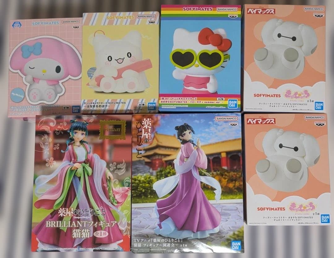 【7点まとめ】薬屋のひとりごと サンリオ フィギュア