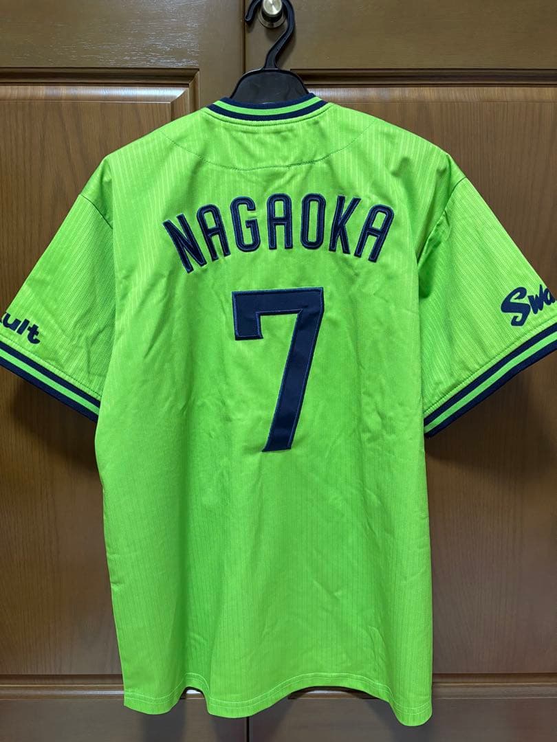 東京ヤクルトスワローズ　長岡秀樹　燕パワー　ユニフォーム　M