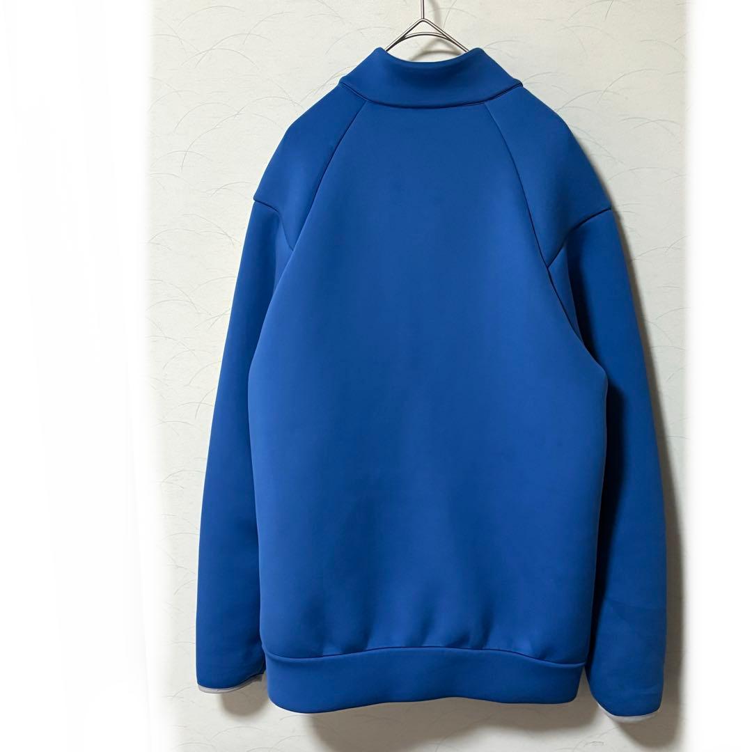 adidas アディダス ゴルフ ジャケット 長袖 青 メンズ Lサイズ 美品
