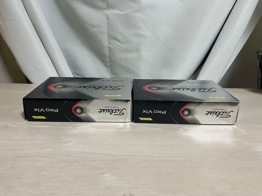 【新品】タイトリスト PRO V1x イエロー ゴルフボール 2ダース 24球